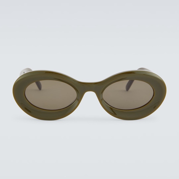 LOEWE Paula’s Ibiza Green Unisex Sunglasses LW40110U - Picture 5 of 7